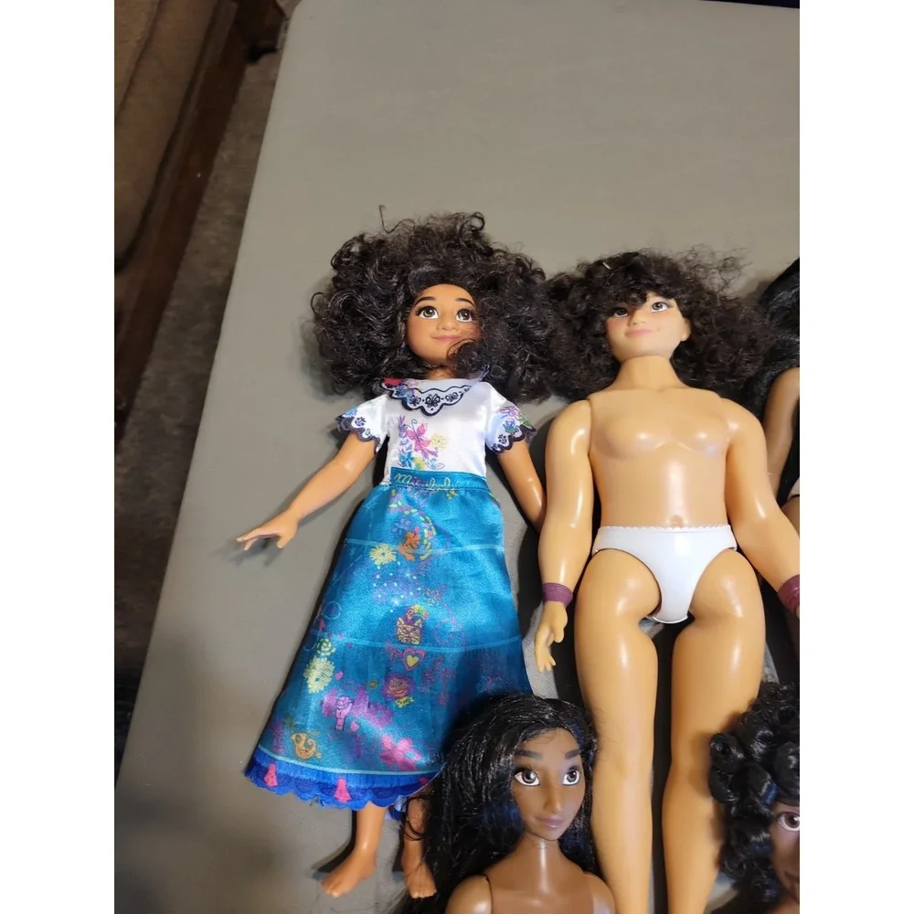 Disney Encanto Doll Figure Bruno Isabela Mirabel Antonio Luisa mixed lot
